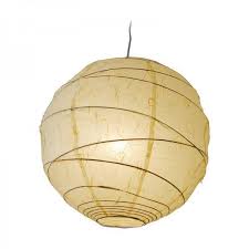 Wallniture fiore 15 feet hanging lantern cord with on off switch, room decor for pendant light bulbs white socket set. Japanese Ceiling Lighting Lampion Maru Ricepaper 40 Cm Fine Japanese Shop