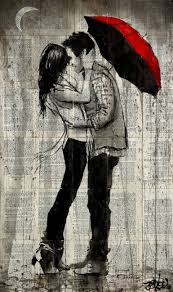 Rainfall And Kisses Drawing Loui Jover Art Jover Zebra Art