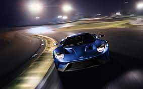 Download Wallpapers 4k Ford Gt 2017 Cars Night Raceway Supercars Ford Besthqwallpapers Com Ford Gt Ford Gt 2017 New Cars
