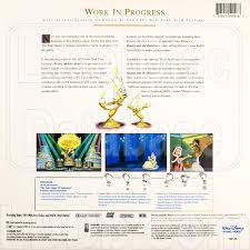 Laserdisc Database Beauty And The Beast Work In Progress 1591 Cs