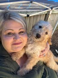 I'm proud of us, you don't know how hard it is to crate train 12 puppies at  once. It takes a lot of dedication. My husband takes them out way before he