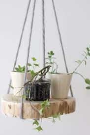 Diy Round Wood Shelf Plant Hanger Diy Wood Shelves Plant Hanger Diy Hanging Shelves