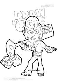 Earn free gems for brawl stars game. Coloriage Brawl Stars Mortis