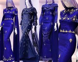 Di dunia nyata, kekasih ali syakieb ini juga banyak mendapat dukungan dan doa agar segera menikah. Buy Baju Pengantin Navy Blue Gold Off 55