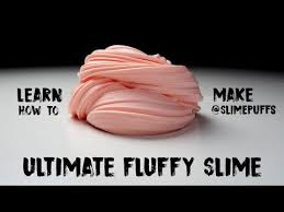 How To Make Fluffy Slime Use Almost 4 Times The Corn Starch And Not Dye Colors Hands For A Few Days Fluffy Slime Recipe Making Fluffy Slime Bubblegum Slime