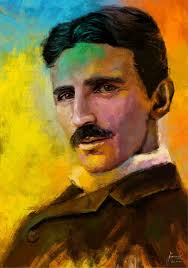 Fine Contemporary Graffiti & Pop Art Inventor Portrait