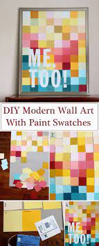 19 Simple Diy Wall Art Ideas For Your Home Homelovr Diy Wall Art Metal Tree Wall Art Abstract Metal Wall Art