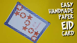 Ramadan and eid printables by heidi hansen. How To Make Easy Hand Made Eid Card Diy Paper Craft Eid Holiday Card Youtube