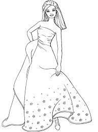 Home coloring book free printable barbie coloring for girls. Barbie Coloring Pages For Girls To Print Coloring Home