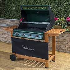 Fire Mountain Elbrus 4 Burner Gas Barbecue Cast Iron Grill Grilling Barbecue