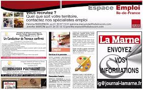 Pour répondre à une offre d'emploi, il faut envoyer une lettre de motivation personnalisée. Consultez Nos Offres D Emploi La Marne