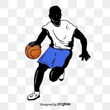 Silhouette Of Creative Basketball Players Sports Bodybuilding Creative Png Transparent Clipart Image And Psd File For Free Download Basketball Players Players Basketball Moves