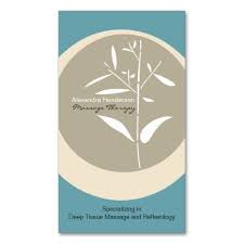  Zen Bamboo Massage Therapy Business Card Blue Zazzle Com Massage Therapy Business Cards Massage Therapy Business Massage Therapy