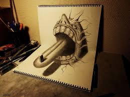 Awesome digital drawing videos (from youtube) that you can follow along with as you draw & practice; 33 Of The Best 3d Pencil Drawings Bored Panda