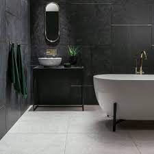 You'll just need to check the tiles you choose are suitable for wet conditions on walls and underfoot. Solo Topps Tiles