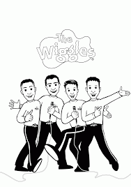 Dogs love to chew on bones, run and fetch balls, and find more time to play! Wiggles Coloring Pages Coloring Home