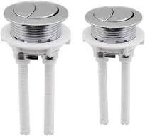 EEASSA Válvulas de descarga de vaso sanitário 38 mm botão universal de  descarga de vaso sanitário válvula de descarga de banheiro substituição  forte e ...