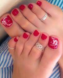 Pin By Lamont West On Toe Rings Toe Nails Pedicure Designs Pretty Toe Nails