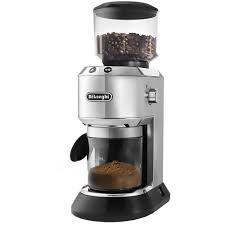 Delonghi Dedica Conical Burr Grinder With 14 Cup Grinding Capability Stainless Black Stainless Steel Coffee Grinder Coffee Maker Cappuccino Machine