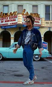 Back To The Future Marty Mcfly Michael J Fox Behind The Scenes 1985 Wallpaper Back To The Future Iconic Movies Michael J Fox