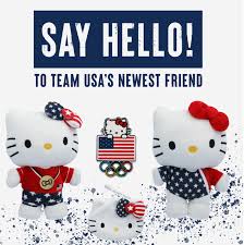 Tokyo japan olympic 2020 b2505 pink mascot strap plush 8 toy doll japan. Team Usa Release Hello Kitty Merchandise For Tokyo 2020