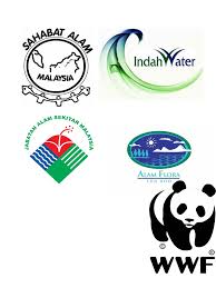Alam sekitar dan pemuliharaan warisan semula jadi. Logo Agensi Alam Sekitar