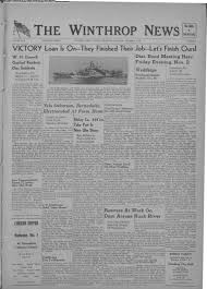 Winthrop News November 1, 1945: Page 1