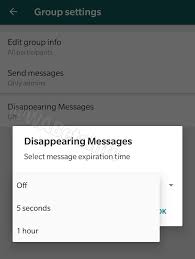 Whatsapp Tipped To Get Disappearing Messages Here S How It Works Whatsapp disappearing messages are going to roll out to users soon, judging by a newly published faq page.