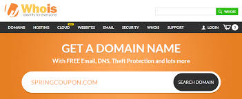 Register Com Domains For Just 4 88 At Whois Com No Limits Spring Coupon