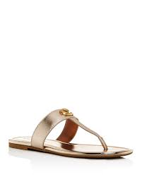 Coach® Outlet | Flip Flop In Signature Canvas