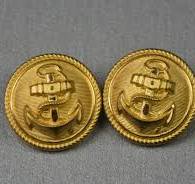2 Kriegsmarine 24mm buttons by 'Extra Fein' – Bevo Militaria ...