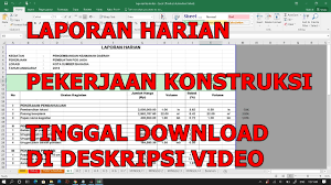 We did not find results for: Cara Membuat Laporan Harian Proyek Konstruksi Youtube