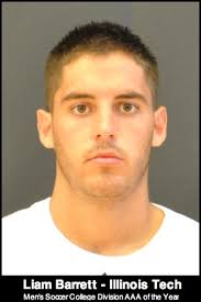 Liam Barrett (Illinois Tech) and Jamie Achten (Lee) highlight Capital One  Academic All-America® College Division Soccer Teams