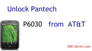 Your phone will be permanently unlocked,it . Unlock Pantech P6030 At T Youtube
