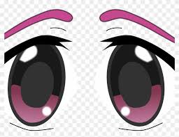 Eyes illustration, anime font, black big eyes diagram, black hair, people, black white png. Anime Eyes Transparent Background Kumpulan Materi Pelajaran Dan Contoh Soal 7