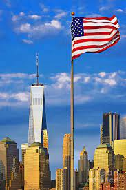 Maybe you would like to learn more about one of these? American Flag And One World Trade Center Photograph By Regina Geoghan
