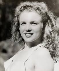 Young Marilyn Monroe in one of her first photo shoots January 1945