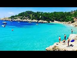 For such a small island ibiza sure packs a punch. Cala Salada Beach Ibiza Spain Youtube