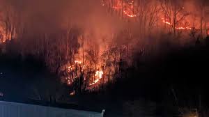 Wildfire near Valley Forge Elementary in Carter Co. 100% contained,  department of forestry reports | WJHL | Tri-Cities News & Weather