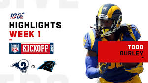 Transaction, fine, and suspension data since 2015. Todd Gurley Highlights Vs Panthers Nfl 2019 Youtube