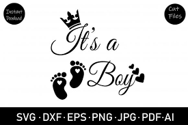 Download It S A Boy Svg Graphic By Rizu Designs Creative Fabrica