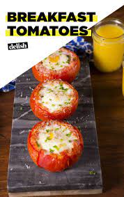 This Is The Perfect Low Carb Breakfast That You Need Recipe Tomato Breakfast Recipes Tomato Recipes