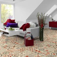 Pvc Boden Tarkett Exclusive 240 Retro Almeria Red 3m Bodenbelage Pvc Belag Fliesen Dekor Retro Fliesen Haus Bodenbelag Pvc Bodenbelag