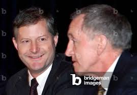 Image of ATI TECHNOLOGIES INC. PRESIDENT ORTON AND CFO NICKERSON AT ANNUAL  SHAREHOLDERS