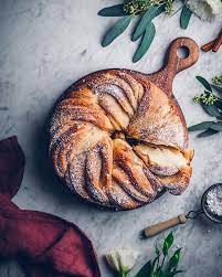 A Batch Of Cinnamon Rolls Are Always Great But Have You Ever Made A Giant One Having A Little Fun In The Kitchen Today With Th Food Recipes Food Photography