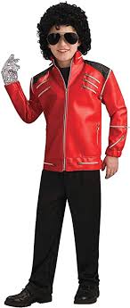 Maybe you would like to learn more about one of these? Michael Jackson Costume Child S Deluxe Beat It Red Zipper Jacket Medium Size 8 10 Amazon Ca