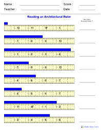 Measurement Worksheets Dynamically Created Measurement