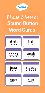 Maybe you would like to learn more about one of these? Phase 3 Phonics Words Sound Button Word Cards Phonics Words Word Cards Phonics