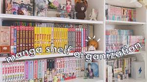 organize my manga shelf with me! // ft. anker & doukeibag - YouTube