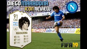How to play with the argentina icon. Fifa 19 Baby 91 Maradona Icon Review Youtube